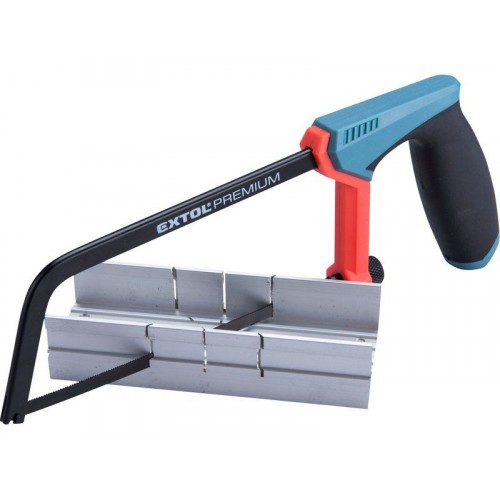 EXTOL PREMIUM Piłka do cięcia z przyrządem do kątów, 150mm 8812111